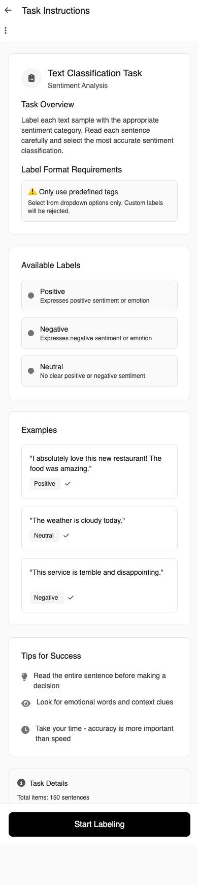 Manage complex labeling projects efficiently with our comprehensive tools.